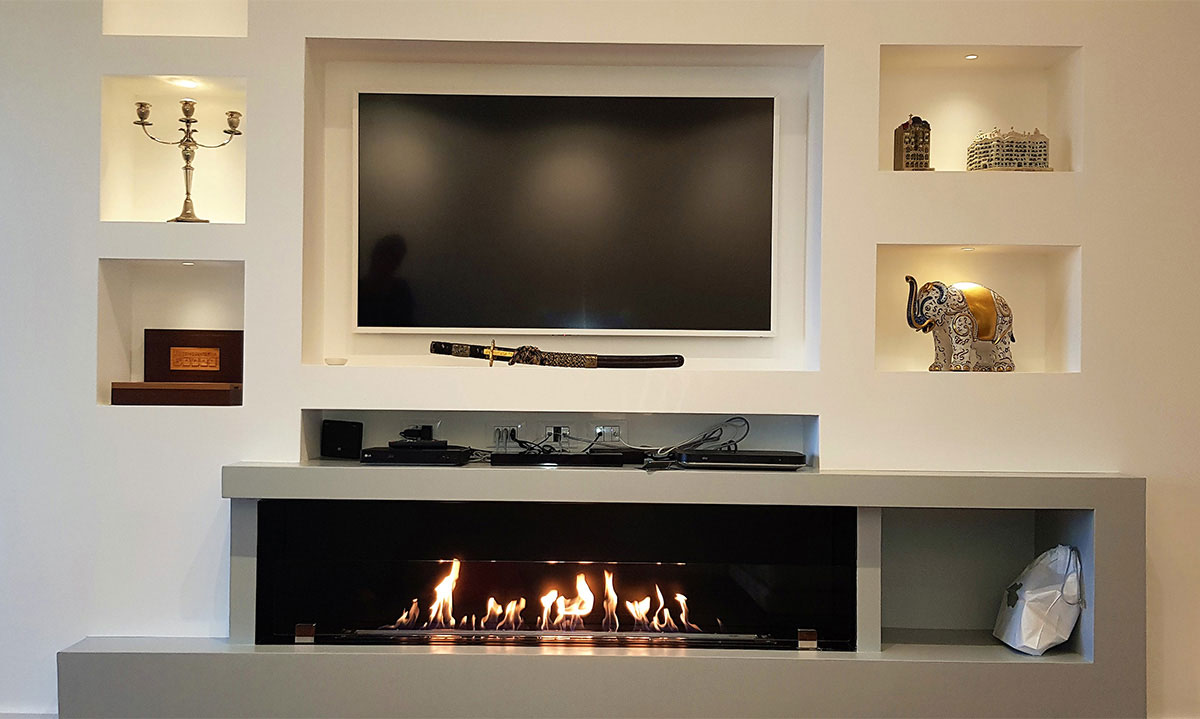 Idee di design: integrare il biocamino nell’arredamento moderno